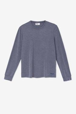 Fila Commuter Long Sleeve Tee Majice Moški Siva | Fila682OY