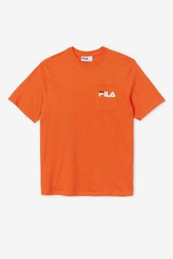 Fila Curtis Pocket Tee Majice Moški Črna | Fila953RU