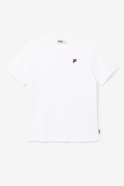 Fila Derion Tee Majice Moški Bela | Fila297OV