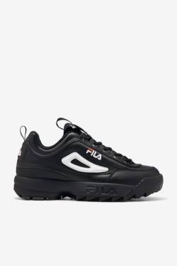 Fila Disruptor 2 Premium Superge Moški Črna / Bela / Rdeča | Fila596TO