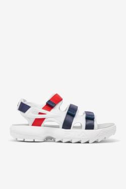 Fila Disruptor Sandali Moški Bela / Mornarica / Rdeča | Fila912SU