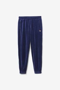 Fila Dortmund Velour Jogger Hlače Moški Mornarica | Fila095IS