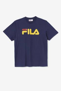 Fila Eagle Tee Majice Moški Mornarica | Fila183VR