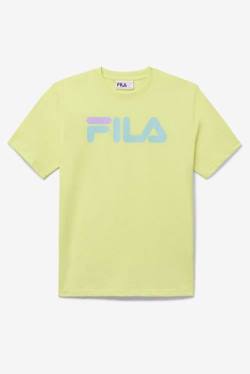 Fila Eagle Tee Majice Moški Svetloba Zelena Rumena | Fila460KC