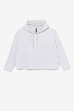 Fila Fi-lux Cropped Pulover s kapuco Ženske Siva | Fila084DF