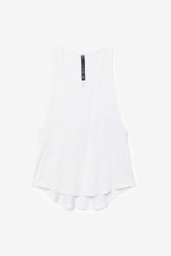 Fila Fi-lux Long Tank Top Majice Ženske Bela | Fila375VP