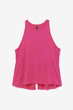 Fila Fi-lux Open Back Tank Tops Ženske Svetloba Roza | Fila812DH