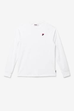 Fila Flynn Long Sleeve Tee Majice Ženske Bela | Fila590IZ