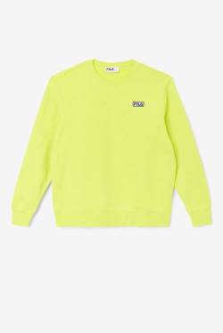 Fila Garran Crew Pulover Moški Svetloba Zelena | Fila285PA