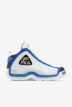 Fila Grant Hill 2 Superge Moški Bela / Modra / Limona | Fila431XF