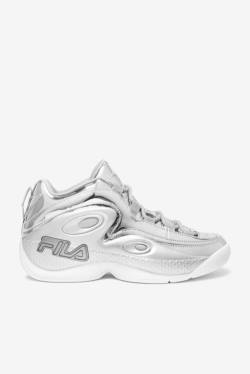 Fila Grant Hill 3 Metallic Superge Moški Kovinski Srebrna | Fila025MN