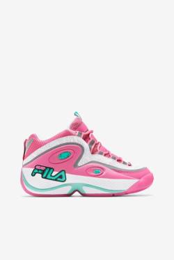 Fila Grant Hill 3 Superge Ženske Bela / Roza | Fila689WG