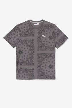 Fila Kensico Tee Majice Moški Siva | Fila798EQ