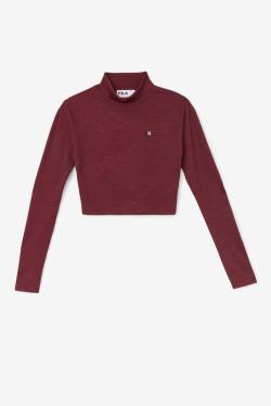 Fila Luise Turtleneck Tops Ženske Rjav | Fila760EO