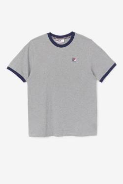 Fila Marconi Ringer Tee Majice Moški Mornarica | Fila649ZQ