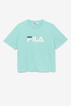 Fila Miss Eagle Tee Majice Ženske Modra Turkizna | Fila328ST