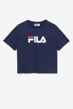 Fila Miss Eagle Tee Majice Ženske Mornarica / Rdeča / Bela | Fila016UQ