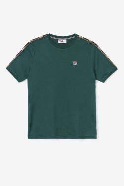 Fila Oliver Tee Majice Moški Olivno Zelene | Fila485NI