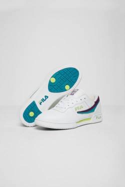 Fila Original Fitness Superge Moški Bela / Vijolična / Zelena | Fila876VG