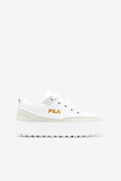 Fila Sandblast Low Superge Ženske Bela / Kovinski Zlato | Fila028MT