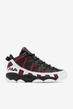 Fila Stackhouse Spaghetti Superge Moški Bela / Črna / Rdeča | Fila796XO