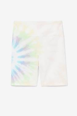 Fila Taima Tie Dye Bike Kratke Hlače Ženske Kremna | Fila735XP