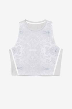 Fila Uplift Athletic Crop Tops Ženske Bela | Fila370JB