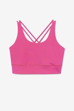 Fila Uplift Cross Back Bra Tops Ženske Svetloba Roza | Fila835LI