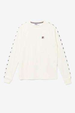 Fila Zubby Long Sleeve Tee Majice Moški Črna | Fila083PX