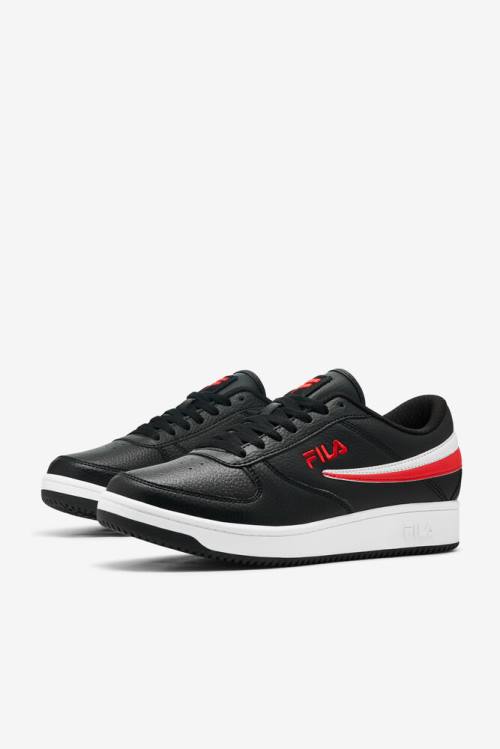 Fila A-low Superge Moški Črna / Rdeča / Bela | Fila769ZG