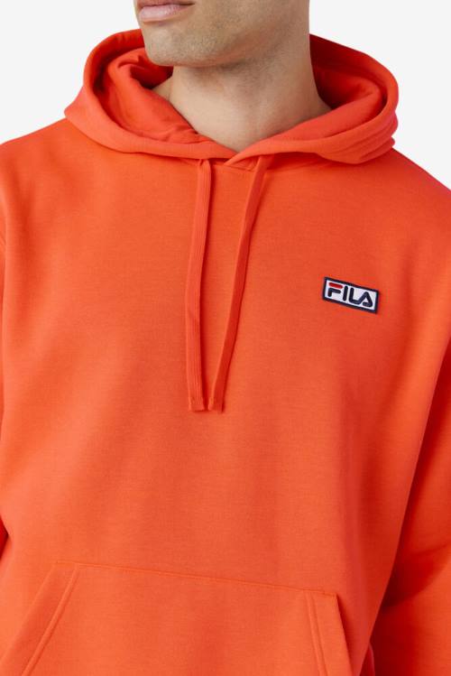 Fila Algot Pulover s kapuco Moški Koral | Fila531AL