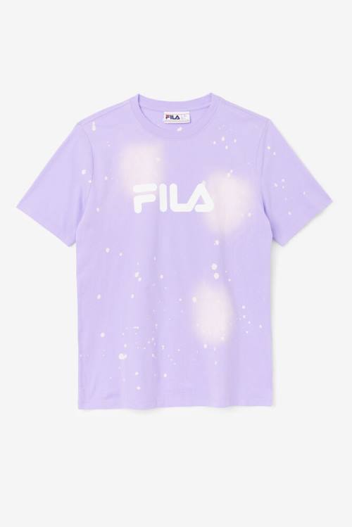 Fila Alivia Tie Dye Tee Majice Ženske Vijolična | Fila617RX