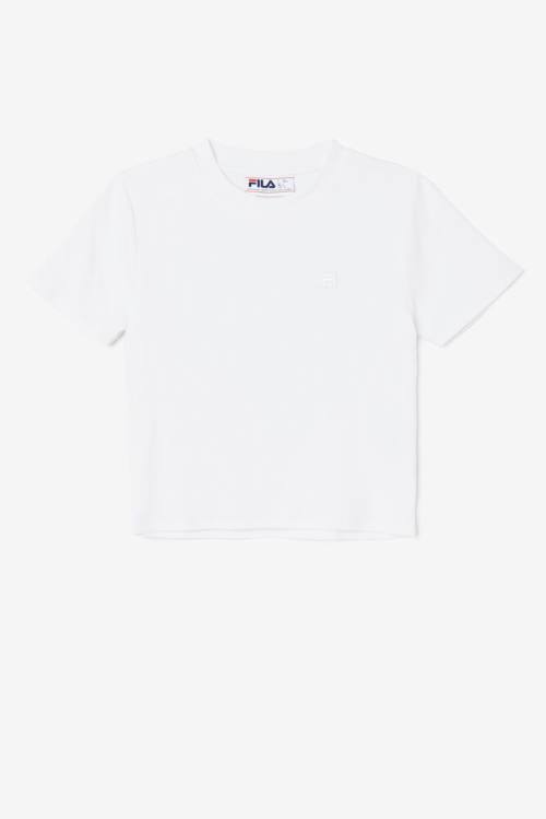 Fila Ammara Top Majice Ženske Bela | Fila586YZ