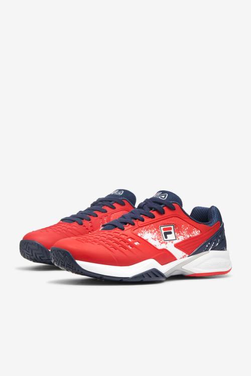 Fila Axilus 2 Energized Le Tenis Copati Moški Rdeča / Bela / Mornarica | Fila681NQ