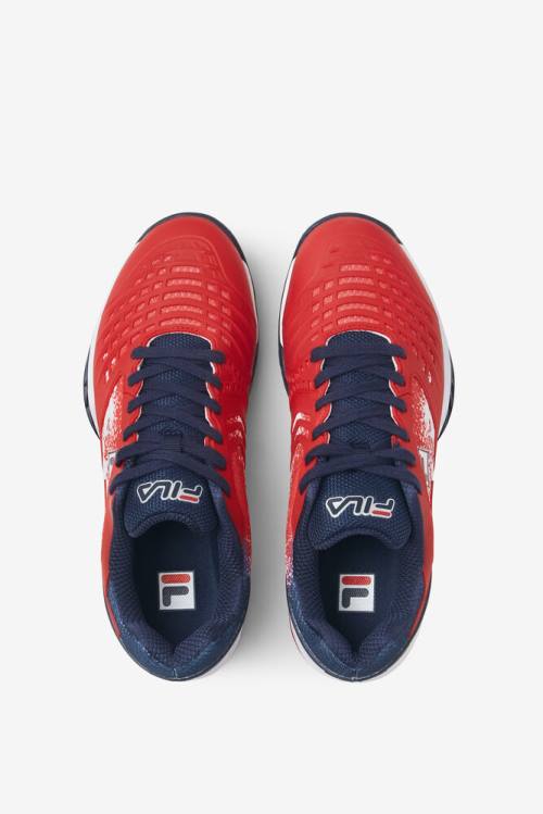 Fila Axilus 2 Energized Le Tenis Copati Moški Rdeča / Bela / Mornarica | Fila681NQ