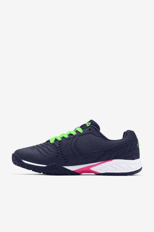 Fila Axilus 2 Energized Tenis Copati Moški Modra / Zelena / Vijolična | Fila149CZ