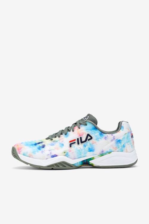 Fila Axilus 2 Energized Tenis Copati Moški Večbarvni / Bela / Zelena | Fila297MH