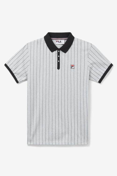 Fila Bb1 Polo Majica Moški Siva | Fila069JP