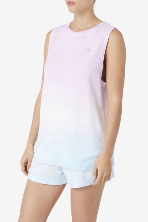 Fila Betti Sleeveless Top Majice Ženske Vijolična / Modra / Koral | Fila684CN