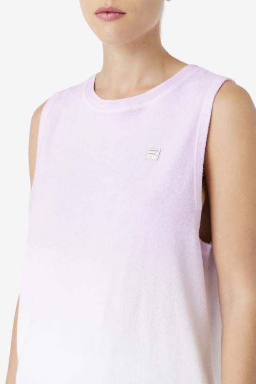 Fila Betti Sleeveless Top Majice Ženske Vijolična / Modra / Koral | Fila684CN