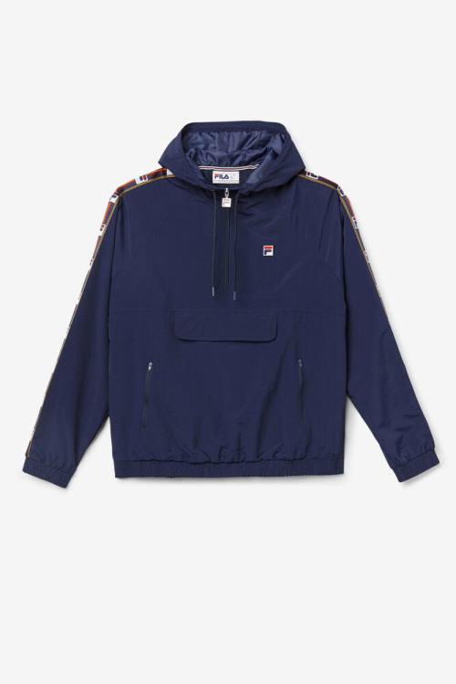 Fila Cameron 1/2 Zip Wind Jakne Moški Mornarica | Fila813NR