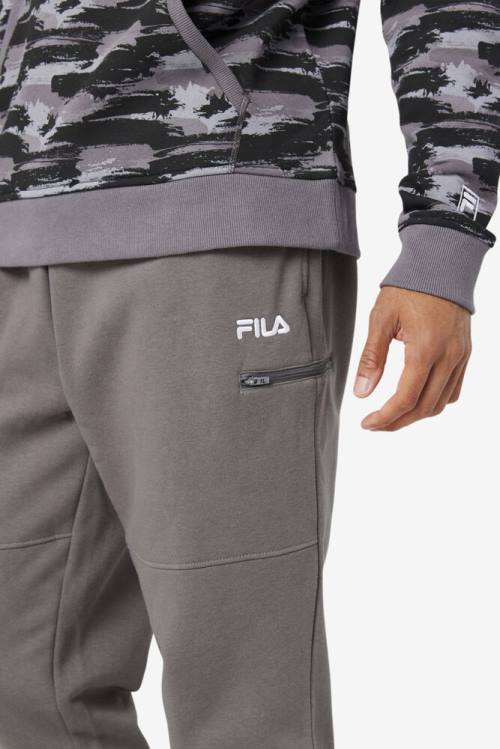 Fila Canadice Jogger Hlače Moški Siva | Fila957KZ