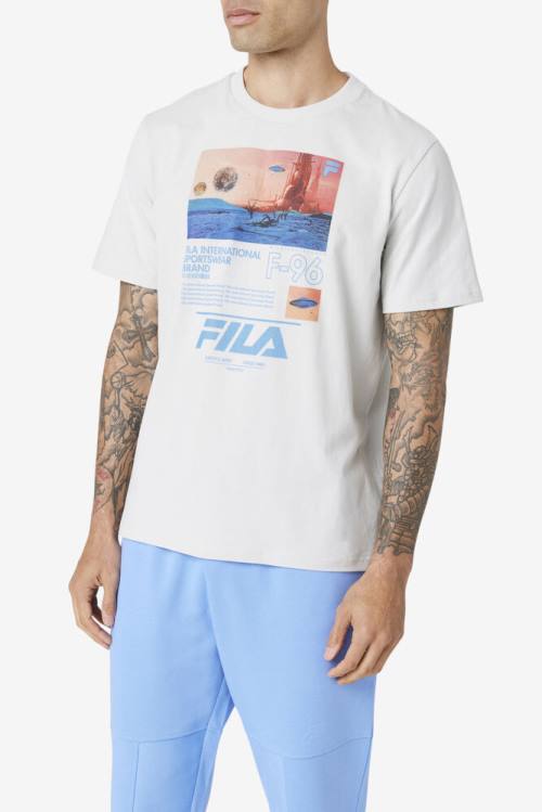 Fila Ceylon Tee Majice Moški Siva | Fila639DP