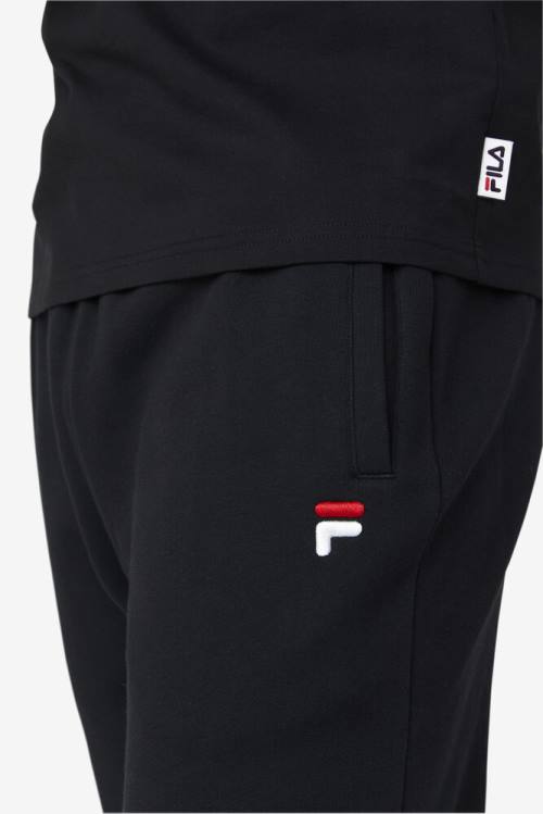 Fila Chardon Jogger Hlače Moški Črna | Fila814IV