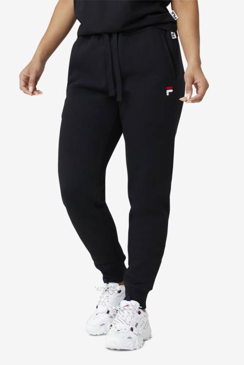 Fila Chardon Jogger Hlače Moški Črna | Fila814IV