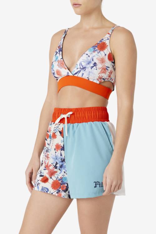 Fila Charlee Bra Tops Ženske Oranžna | Fila095ZN