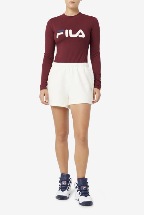 Fila Chaya Bodysuit Ženske Burgundija | Fila916GR