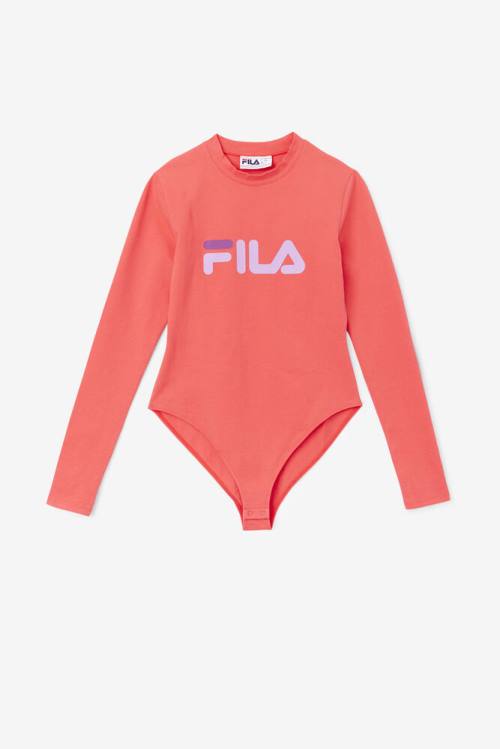 Fila Chaya Bodysuit Ženske Rdeča | Fila092JH