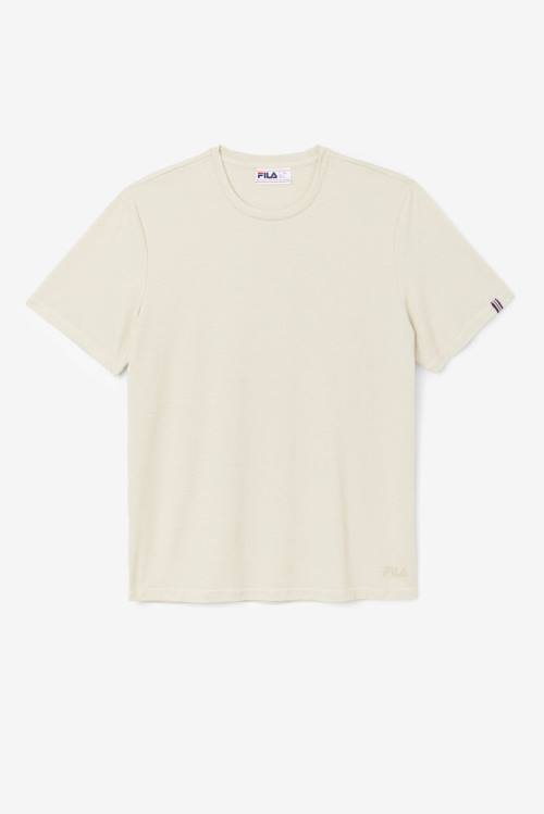 Fila Commuter Tee Majice Moški Bela | Fila694KA