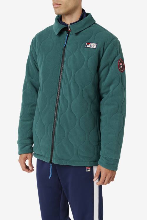 Fila Crank Reversible Jakne Moški Črna | Fila173NO